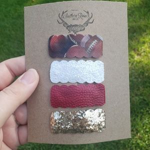 Alabama snap clip set for hair